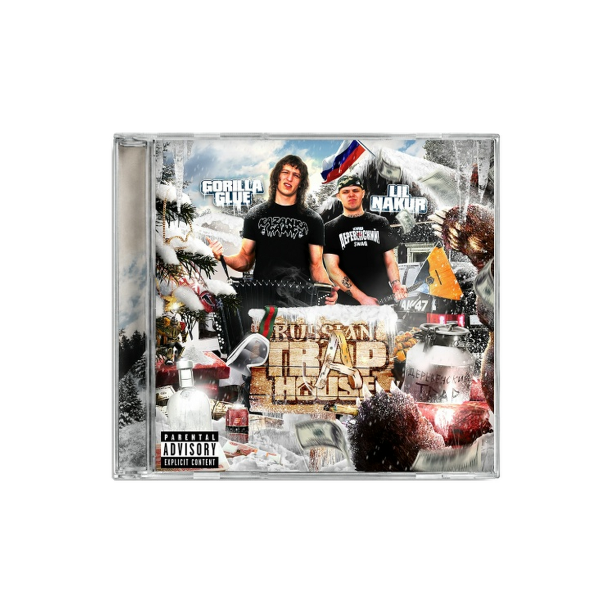 Gorilla Glue & Lil Nakur - Russian Trap House (CD)