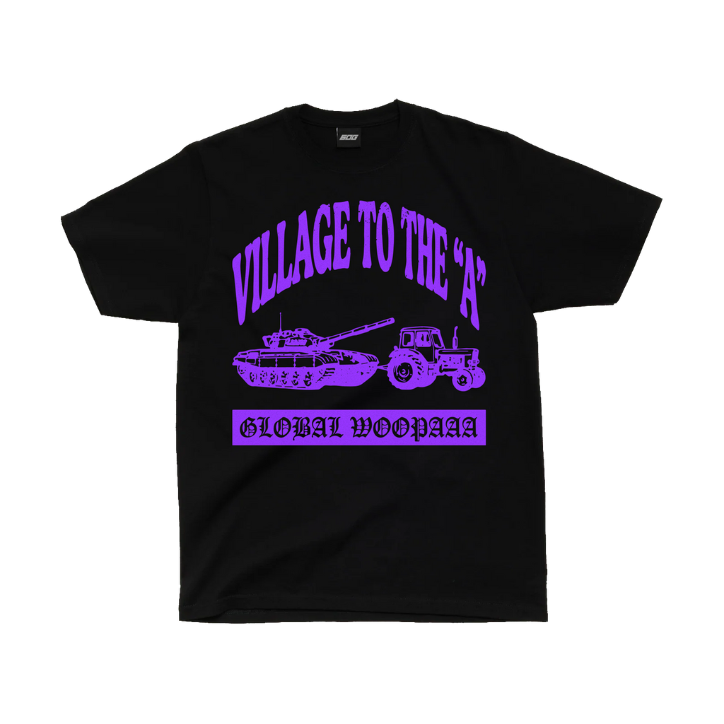"To the a" T-Shirt Black