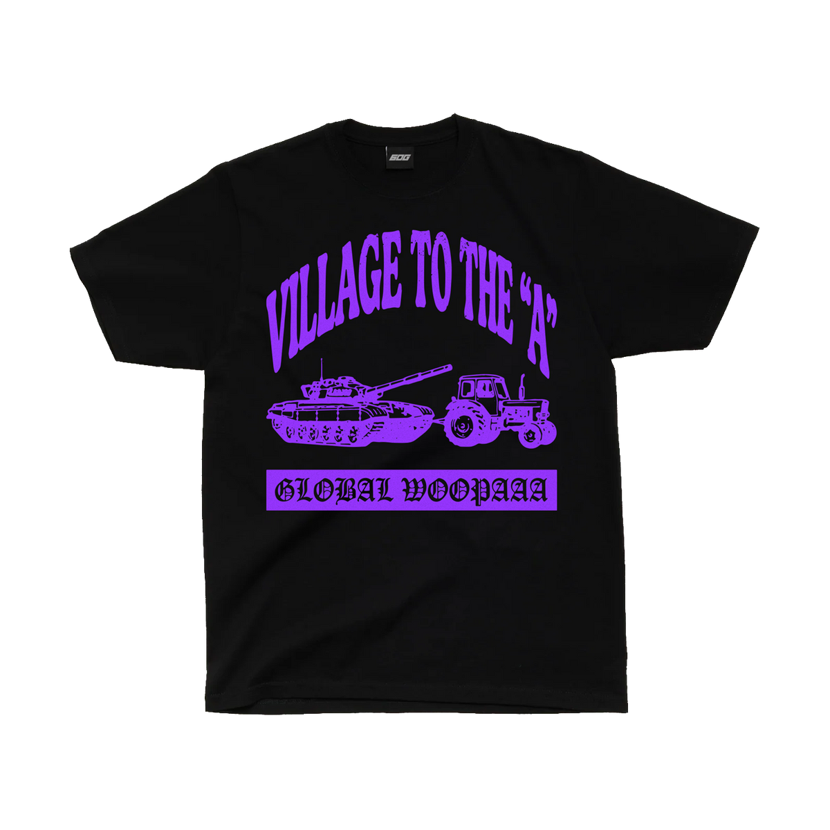 "To the a" T-Shirt Black
